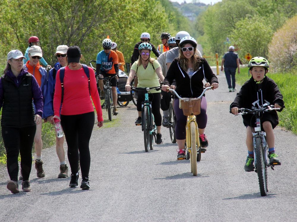 The Algonquin Trail attracts a variety of users. (Photo: Pembroke Observer)