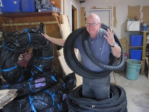 <b>Bill Ryan organized Cubacan Bikes</b><br />Bill Ryan organized Cubacan Bikes and has sent over 3,000 handmade baseball bats to Cuba.