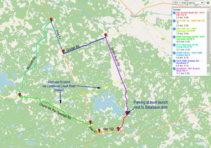<b>Balaclava Mill Run Map</b><br />Balaclava Mill Run Map JPEG